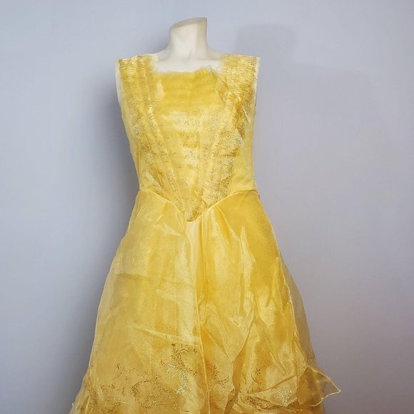 Belle Ball Gown Small (4-6) Yellow - Picture 4 of 11